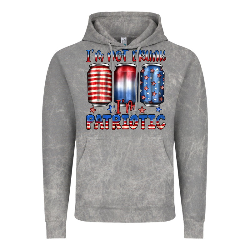I'm Not Drunk I'm Patriotic Vintage Hoodie by JahusDesignShop | Teevron