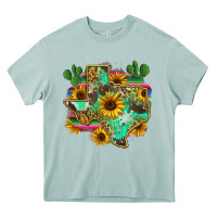 Arona texas map Heavy Core Tee - Zillion Design Studio