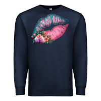 Navy Eared Turquoise Pink Easter Lips Premium Sweatshirt - Bettercallsaul