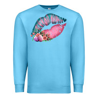 Ocean Blue Eared Turquoise Pink Easter Lips Premium Sweatshirt - Bettercallsaul