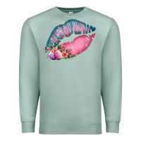 Seafoam Eared Turquoise Pink Easter Lips Premium Sweatshirt - Bettercallsaul