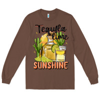 Chestnut tequila lime sunshine Long Sleeve Tee - MaliasSmallBusiness