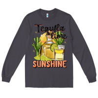 Smoke tequila lime sunshine Long Sleeve Tee - MaliasSmallBusiness