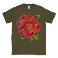 Army Green Cinco De Mayo Rose Classic Tee - LillyAllenDesigns
