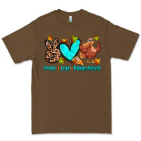 Cacao peace love thanksgiving Premium Tee - Zillion Design Studio
