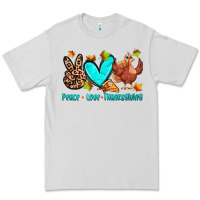 Peace Love Thanksgiving Premium Tee | Teevron
