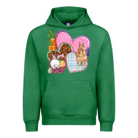 Emerald Easter hearts Easter Day Urban Hoodie - HowdyJamesFarm
