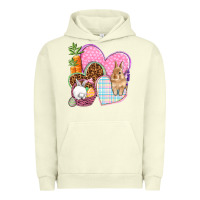 Pigment Pistachio Easter hearts Easter Day Urban Hoodie - HowdyJamesFarm