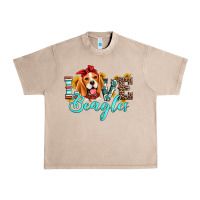 French Oak love beagles Urban Heavy Tee - Artiststas