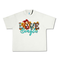 Pistachio love beagles Urban Heavy Tee - Artiststas