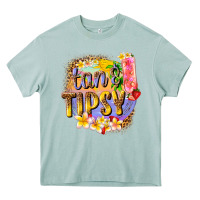 Tan Tipsy Summer Heavy Core Tee | Teevron
