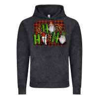 Vintage Black ho ho ho gnomes christmas Vintage Hoodie - RanaPortraitStore