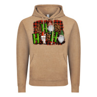 Vintage Coffee ho ho ho gnomes christmas Vintage Hoodie - RanaPortraitStore