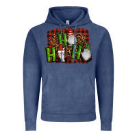 Vintage Denim ho ho ho gnomes christmas Vintage Hoodie - RanaPortraitStore