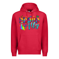 Cardinal Proud ally Premium Hoodie - NancyCooperArtShop