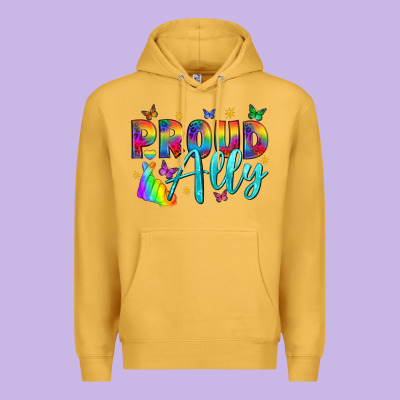 Proud Ally Premium Hoodie Designed By Nancycooperartshop