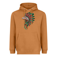 Meerkat american flag indian headdress Heavyweight Hoodie - BarkalooDesign