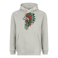 Moon Dust american flag indian headdress Heavyweight Hoodie - BarkalooDesign