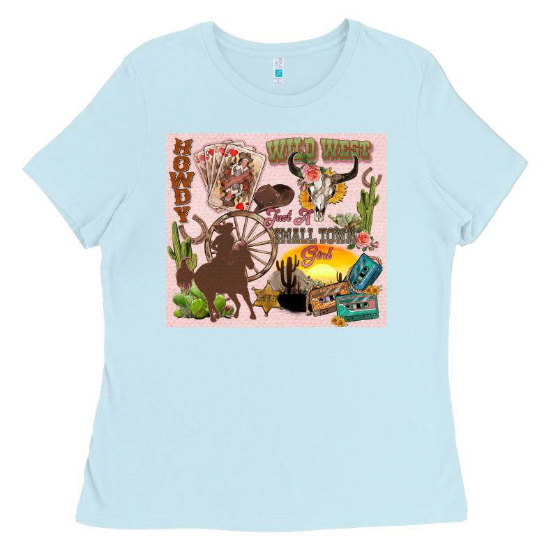 Wild West Western Ladies Tee by Zillion Design Studio | Teevron