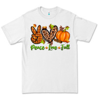 White peace love fall Premium Tee - Zillion Design Studio
