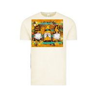 Vintage Arctic western bee gnomes  honeycomb  leopard turquoise wooden serape Vintage Tee - Artiststas