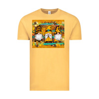 Vintage Mustard western bee gnomes  honeycomb  leopard turquoise wooden serape Vintage Tee - Artiststas