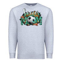 Heather Grey Soccer Mom Premium Sweatshirt - Bettercallsaul