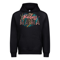 Black Badass Mama Mother's Day png sublimation design do Urban Hoodie - CowGirlArtShop