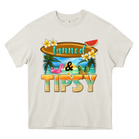 Cream tanned and tipsy Heavy Core Tee - texasbilliewilder