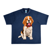 Navy beagle Urban Heavy Tee - Artiststas