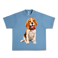 Pebble Blue beagle Urban Heavy Tee - Artiststas