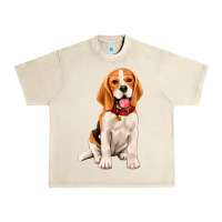 Sandshell beagle Urban Heavy Tee - Artiststas