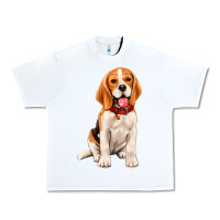 White beagle Urban Heavy Tee - Artiststas