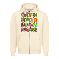 Sandshell cotton headed ninny muggins Zipper Hoodie - MaliasSmallBusiness