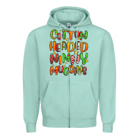 Seafoam cotton headed ninny muggins Zipper Hoodie - MaliasSmallBusiness
