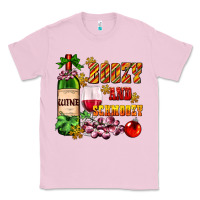 Bubblegum Pink boozy and schmoozy Classic Tee - AdoDesignShop