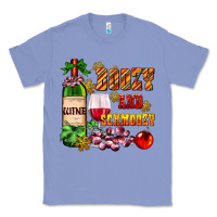 Colony Blue boozy and schmoozy Classic Tee - AdoDesignShop
