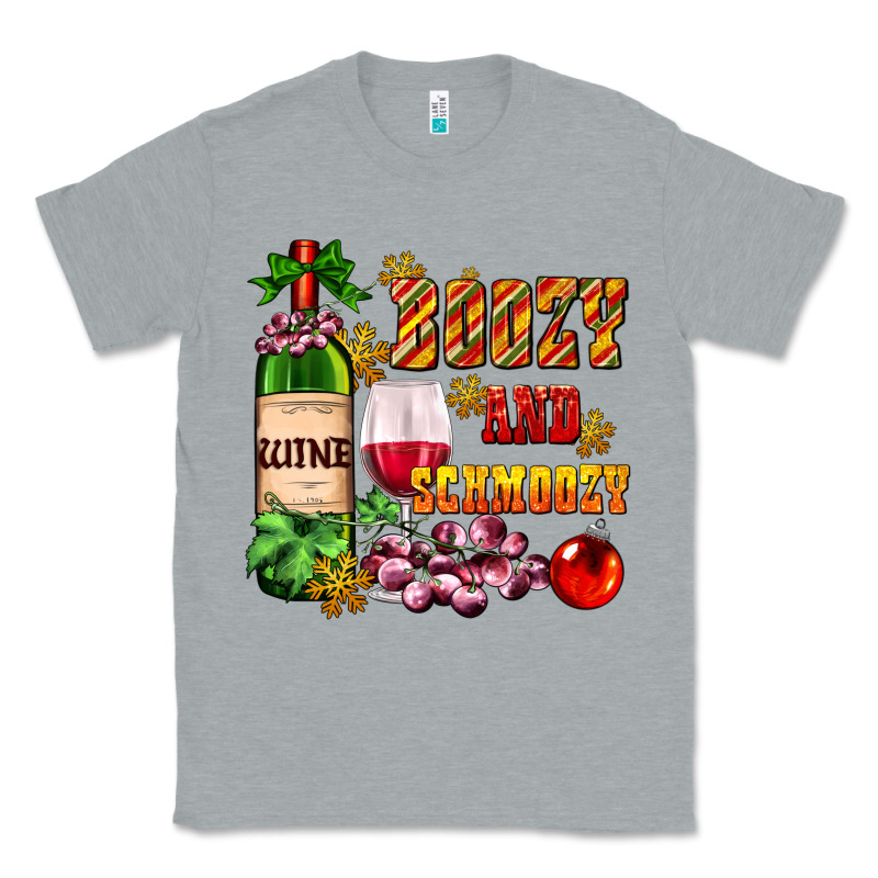 Boozy And Schmoozy Classic Tee by AdoDesignShop | Teevron