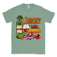 Sage boozy and schmoozy Classic Tee - AdoDesignShop
