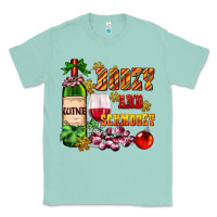 Seafoam boozy and schmoozy Classic Tee - AdoDesignShop