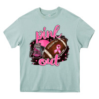 Arona Pink Out Football Heavy Core Tee - BarkalooDesign