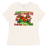 Bone juneteenth free ish since 1865 Ladies Tee - texasbilliewilder