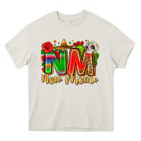 Cream new mexico Heavy Core Tee - Zillion Design Studio