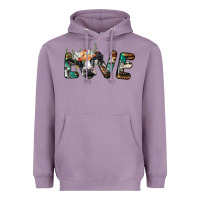Lavender love with holstein cow Heavyweight Hoodie - BarkalooDesign