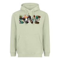 Matcha love with holstein cow Heavyweight Hoodie - BarkalooDesign