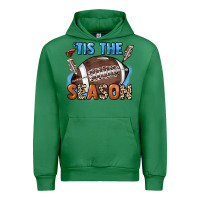 Emerald Tis the season lightning bolt Urban Hoodie - HowdyJamesFarm
