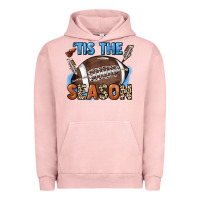 Pigment Salmon Tis the season lightning bolt Urban Hoodie - HowdyJamesFarm
