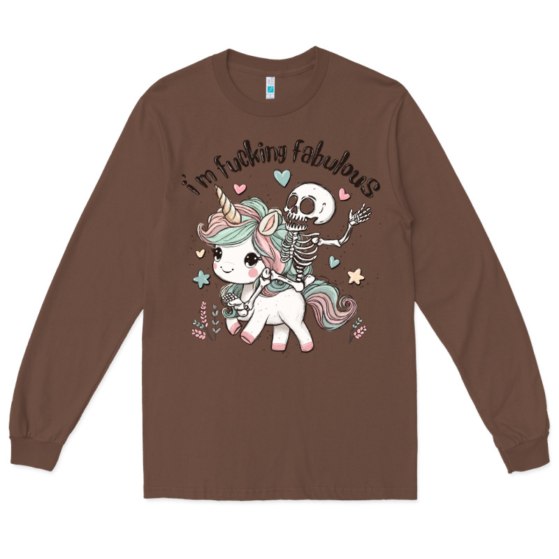 I'm Fucking Fabulous Long Sleeve Tee by MaliasSmallBusiness | Teevron