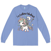 Colony Blue i'm fucking fabulous Long Sleeve Tee - MaliasSmallBusiness
