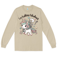 Mushroom i'm fucking fabulous Long Sleeve Tee - MaliasSmallBusiness